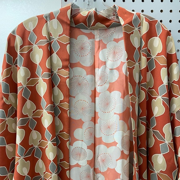 Vintage Batik Lined Kimono Jacket - Picture 5 of 9